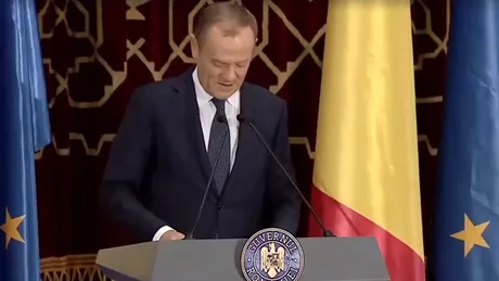 Preşedintele Consiliului European, Donald Tusk: În familia mea, prima maşină a fost o Dacia 1300 - VIDEO