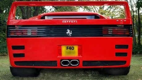 Replica nereuşită a unui Ferrari F40