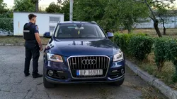 Autoturism de lux căutat în Norvegia pentru confiscare, descoperit în trafic, la Vaslui. Șoferul mai avea 3 rate de achitat