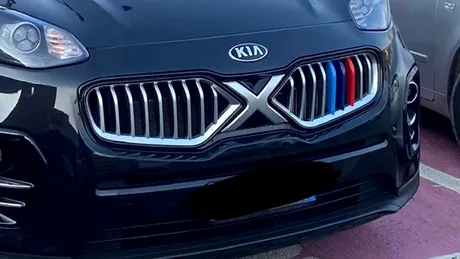 Cum arată Kia Sportage cu grilă de BMW?  FOTO