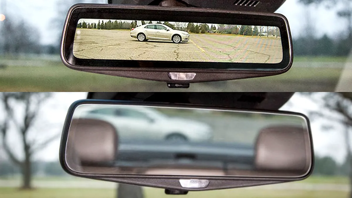 Cadillac va oferi oglinzi retrovizoare high-tech, cu ecran digital încorporat