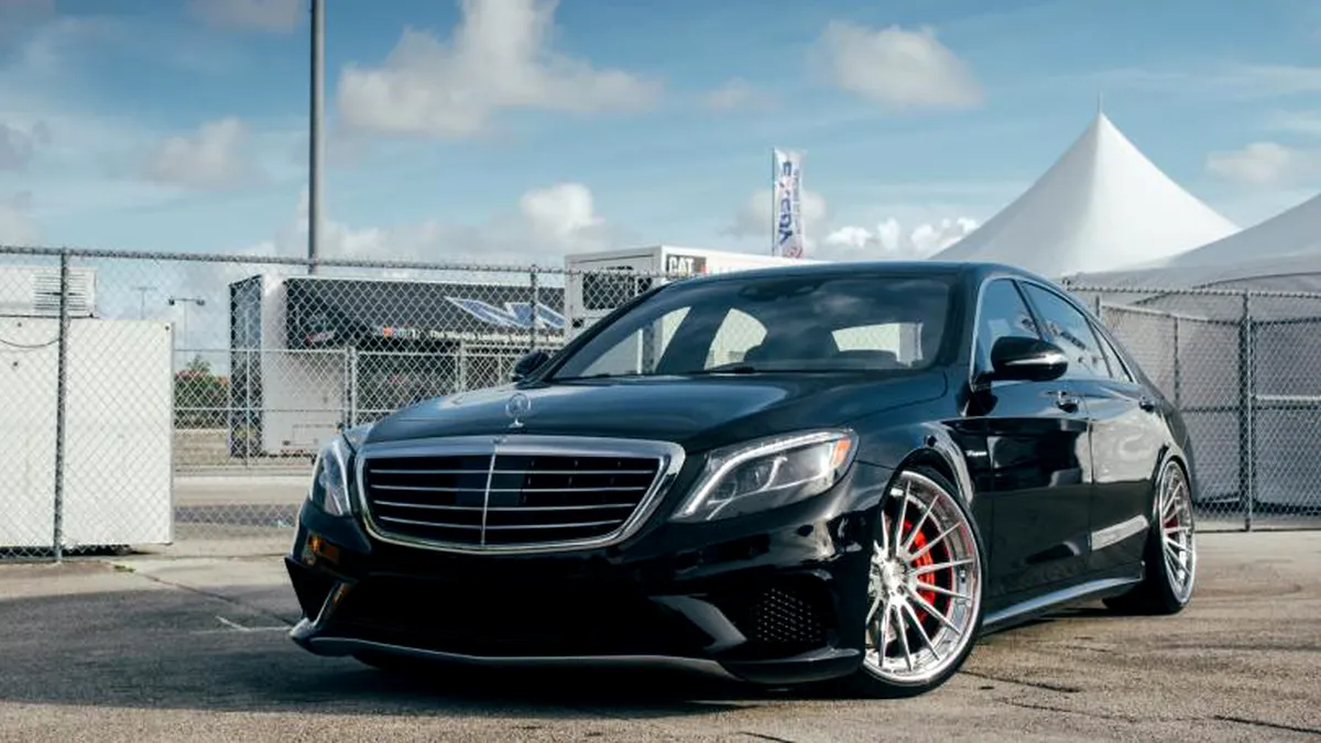 Un Mercedes-Benz S63 AMG 