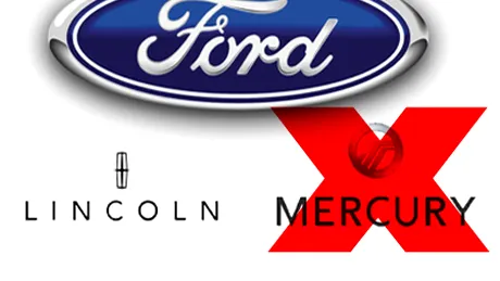 Ford anunţă închiderea Mercury