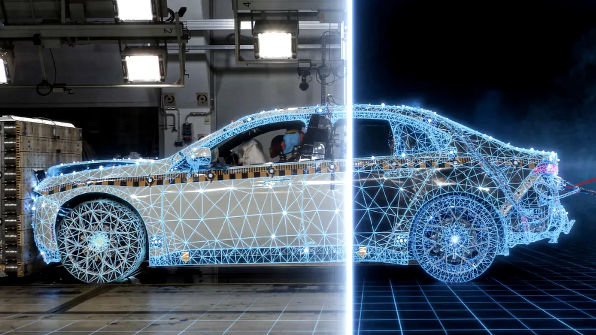 BMW folosește inteligența artificială pentru a îmbunătăți simulările de accidente. Peste 1 petabyte de date va antrena noile modele AI