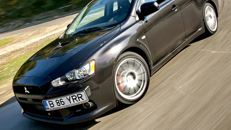 Mitsubishi Lancer Evolution - Test in RO