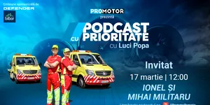 ProMotor lansează episodul 68 din „Podcast cu Prioritate” cu frații Ionel și Mihai Militaru, experți în transporturi