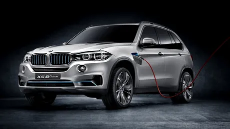 Prototipul BMW Concept5 X5 eDrive vine la pachet cu un sistem plug-in hybrid