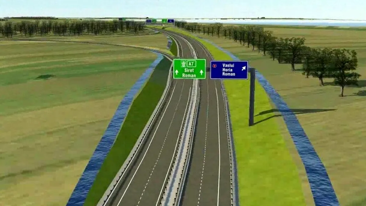 Autostrada A7: un singur constructor va lucra de la Buzău până la Pașcani. Ce șanse sunt să fie respectat termenul de finalizare stabilit pentru 2026