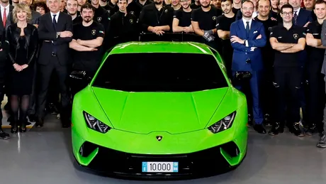 Lamborghini a atins un nou record de producţie. Fabrica din Sant'Agata Bolognese duduie 