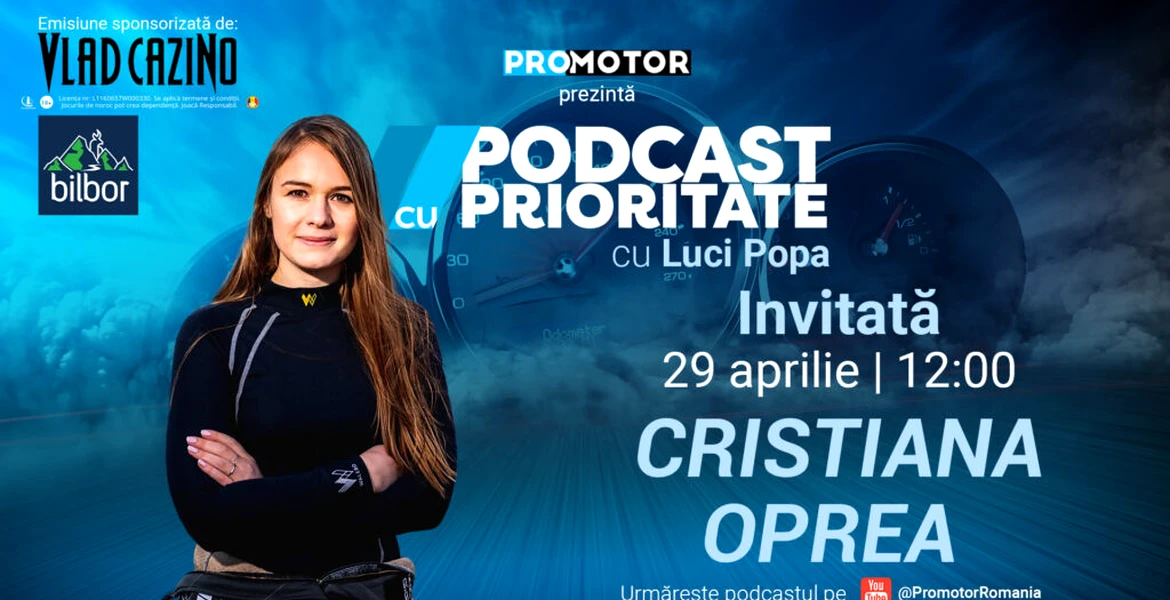 „Podcast cu Prioritate” #42 | Cristiana Oprea: Aș da drumul camerelor radar din țară