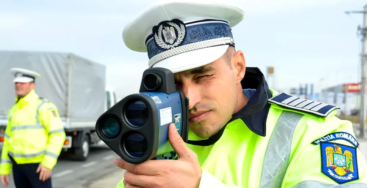 Record de viteză pe o zonă cu limita de 50 de km/h. Ce amendă a primit șoferul