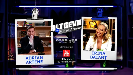 Soprana Irina Baianț, invitată la podcastul ALTCEVA cu Adrian Artene