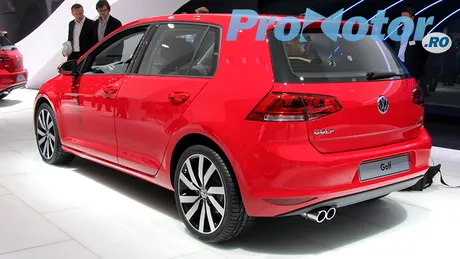 LIVE Paris 2012 - Noul Volkswagen Golf 7, primele impresii