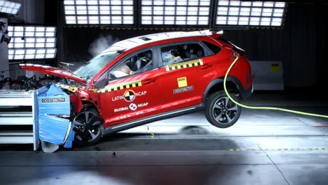Video | Chery Tiggo 2, zero stele la testele de siguranță Latin NCAP. Pietonii sunt mai bine protejați decât pasagerii