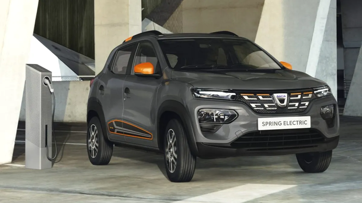OFICIAL: Dacia Spring - Echipare, versiuni și prețuri în România pentru cel mai așteptat model electric