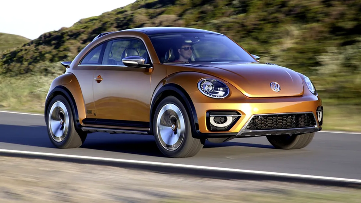Conceptul Volkswagen Beetle Dune, prezentat la Detroit 2014. UPDATE