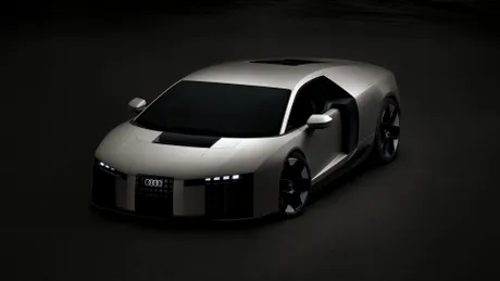 Audi prezintă Nuvolari, proiectul de supercar hibrid despre care nimeni nu știa. Vine cu motor V8 și un total de 1.001 cai putere