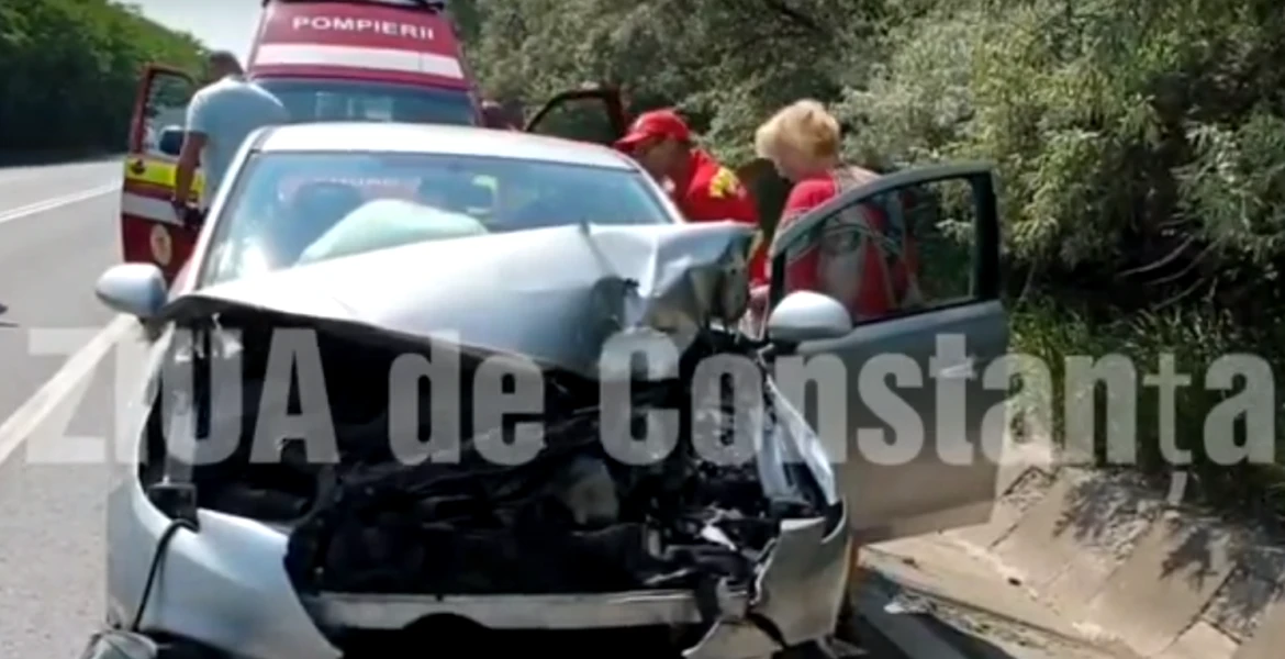 VIDEO – Mircea Băsescu a întors pe linia continuă şi a provocat un accident în care au fost rănite două persoane