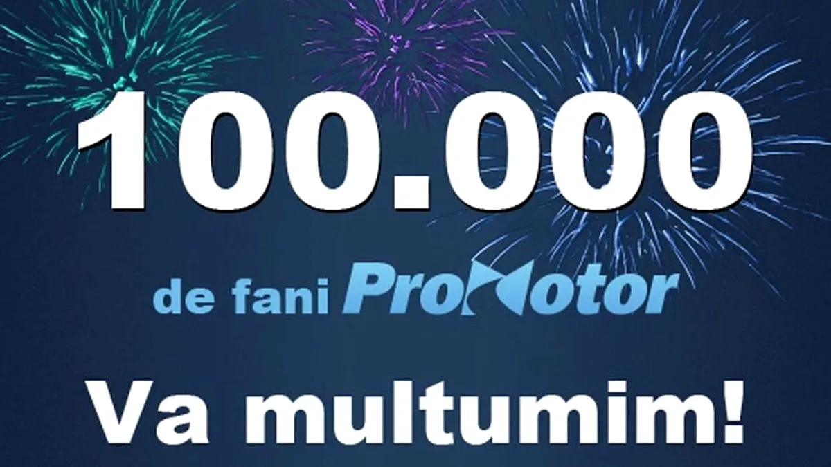 ProMotor şi-a premiat fanii pe Facebook!