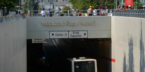 Pasajul de la Piața Presei din București se închide pentru participanții la trafic, din cauza lucrărilor la Magistrala 6 de metrou