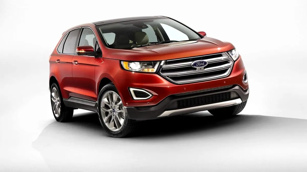 Noul Ford Edge: imagini şi informaţii oficiale cu rivalul lui Volkswagen Touareg