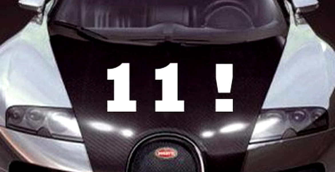 Bugatti Veyron – 11 bucăţi pe stoc!