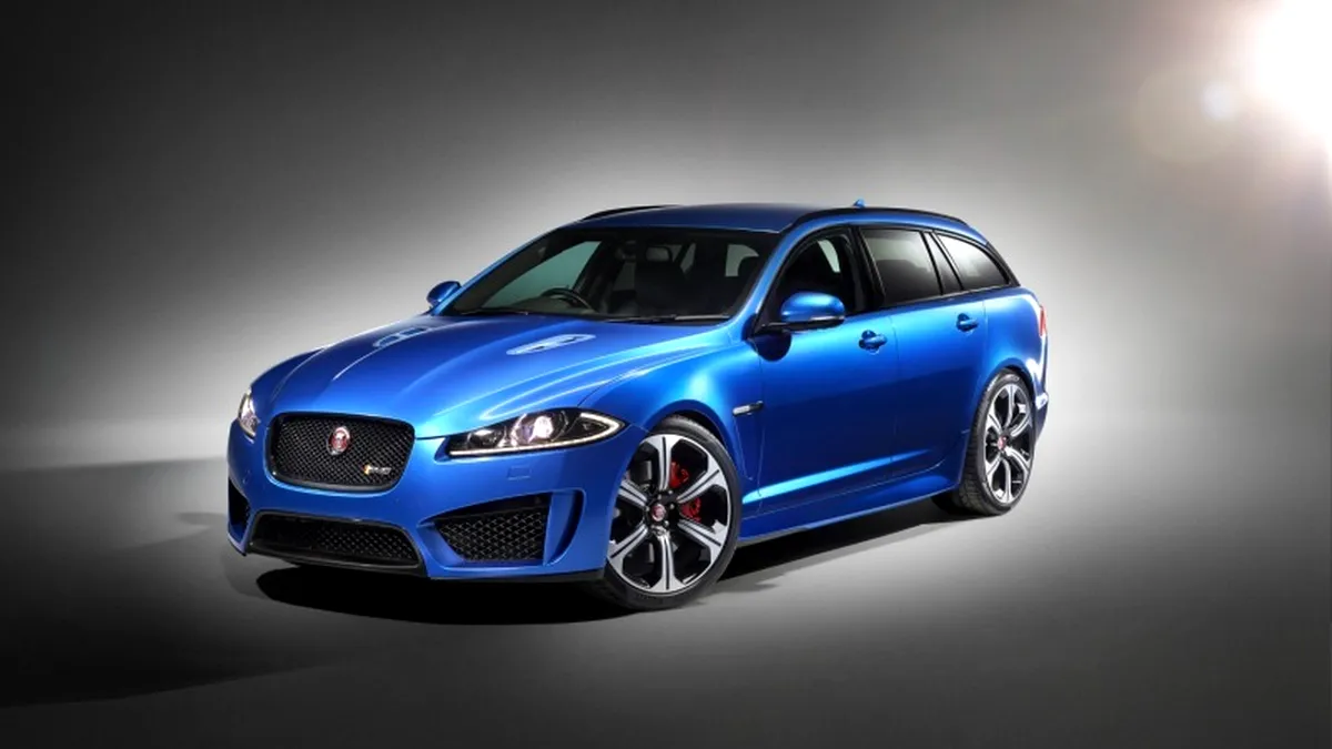 Jaguar XFR-S Sportbrake îl provoacă pe Audi RS6 Avant la Geneva 2014
