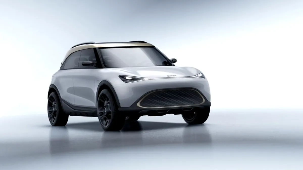 Smart EQ ForFour și-a încheiat producția. În 2022 va fi lansat SUV-ul electric Concept #1