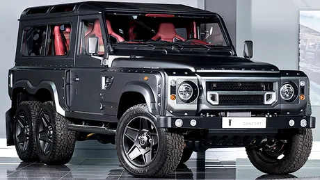 Kahn Design creează un Land Rover Defender 6x6. Şi îl preţuieşte la 282.500 de euro!