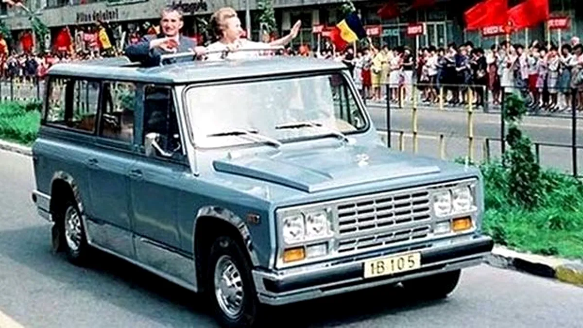 Ce s-a ales de maşina ARO a lui Nicolae Ceauşescu. ANAF a vândut-o iar pe o sumă colosală