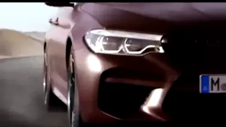 BMW a anunţat când se va lansa noua generaţie M5. Iată teaser-ul care-ţi face ecranul să vibreze - VIDEO