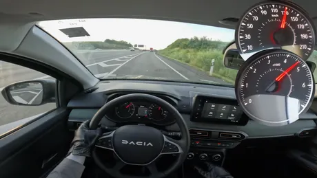 Cea mai puternică Dacia Sandero de serie, testată pe Autobahn. Ce viteză maximă atinge modelul românesc? - VIDEO