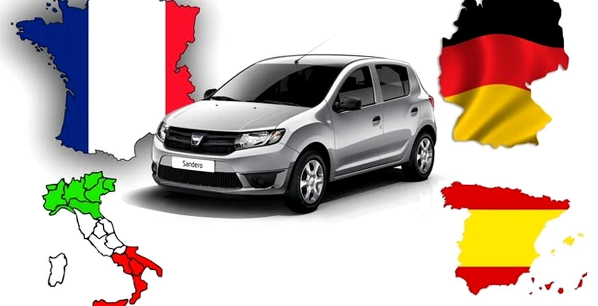 Şi în iulie, Dacia se vinde bine pe cele mai mari pieţe auto din Europa