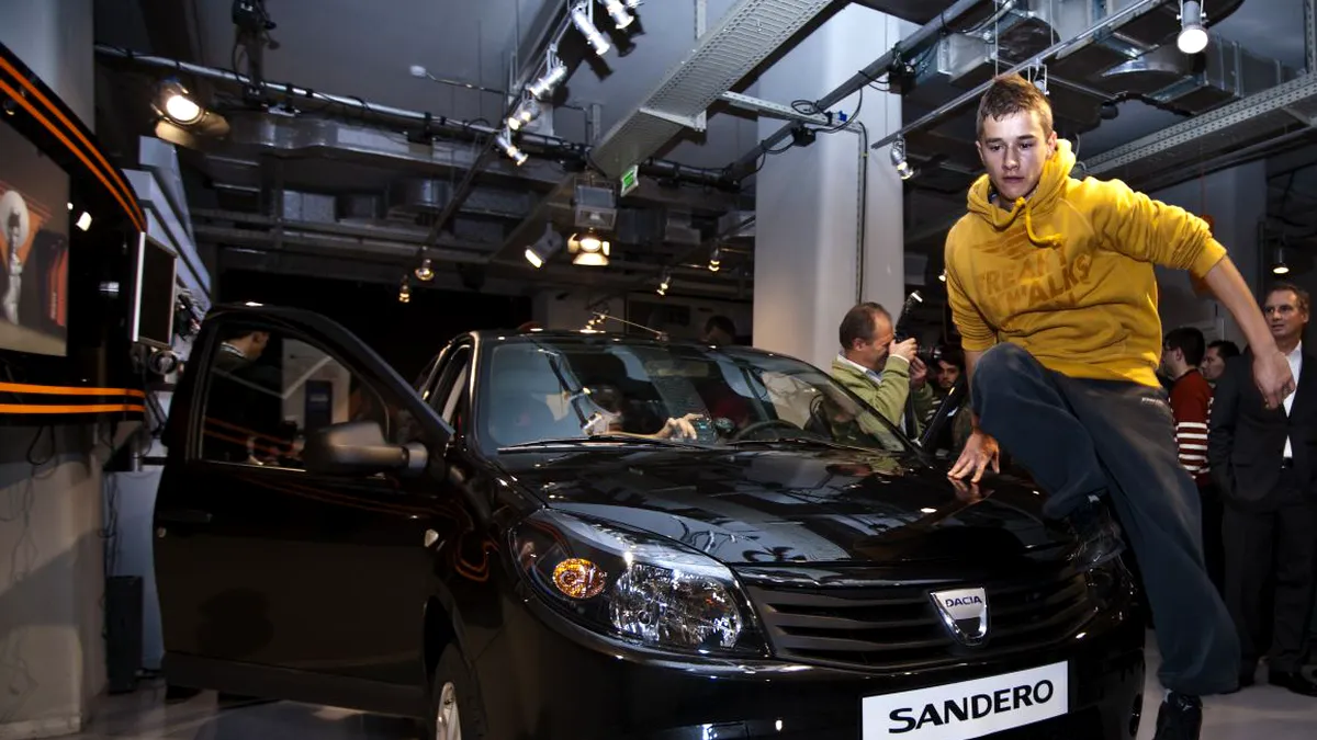 Dacia Sandero serie limitată Orange