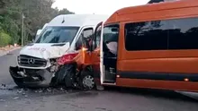 Accident grav în Antalya. Turiști români răniți după coliziunea dintre două microbuze