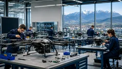 Fabrică de drone, inaugurată lângă Brașov. Ar putea produce anual până la 10.000 de aparate de zbor