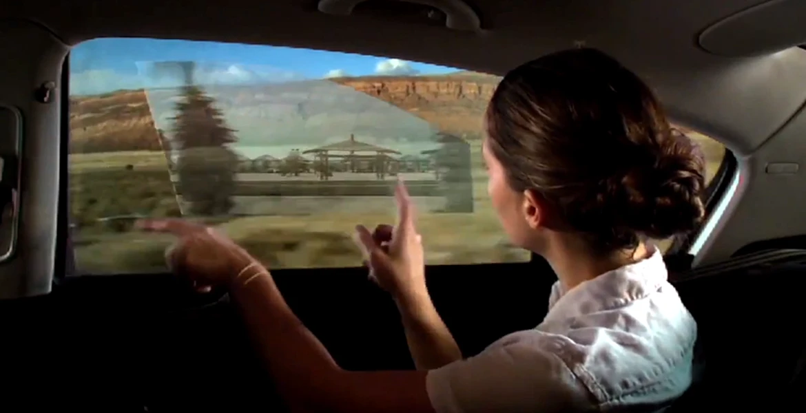 VIDEO: General Motors prezintă geamurile interactive