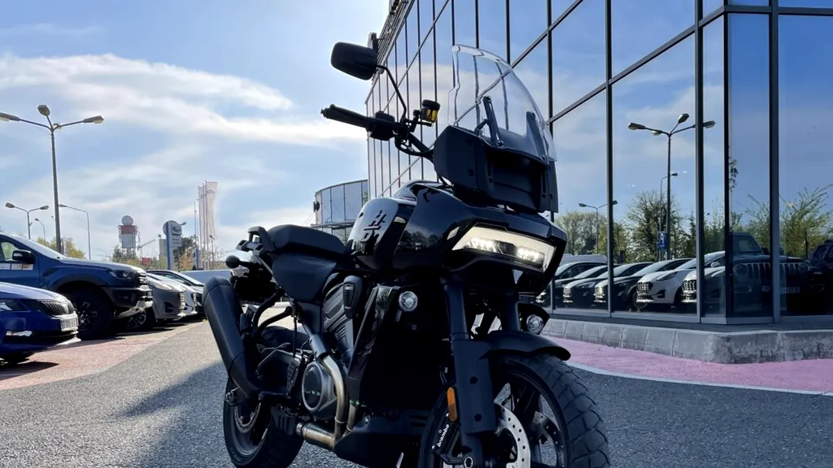 Motocicleta Harley-Davidson Pan America a ajuns în România - VIDEO