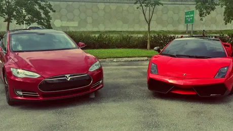 VIDEO: Tesla Model S vs. Lamborghini Gallardo Super Trofeo Stradale