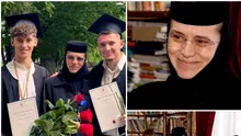 A fost gimnastă de performanță și s-a călugărit în România! Maica Ecaterina are grijă de peste 150 de copii