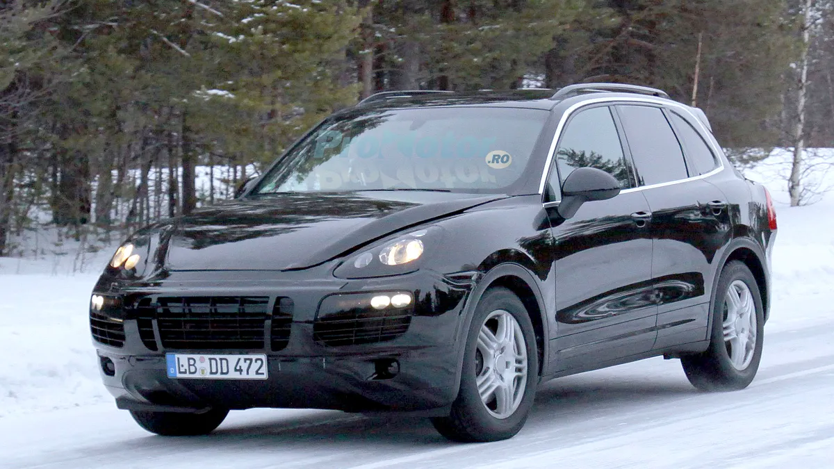 Porsche Cayenne - poze spion