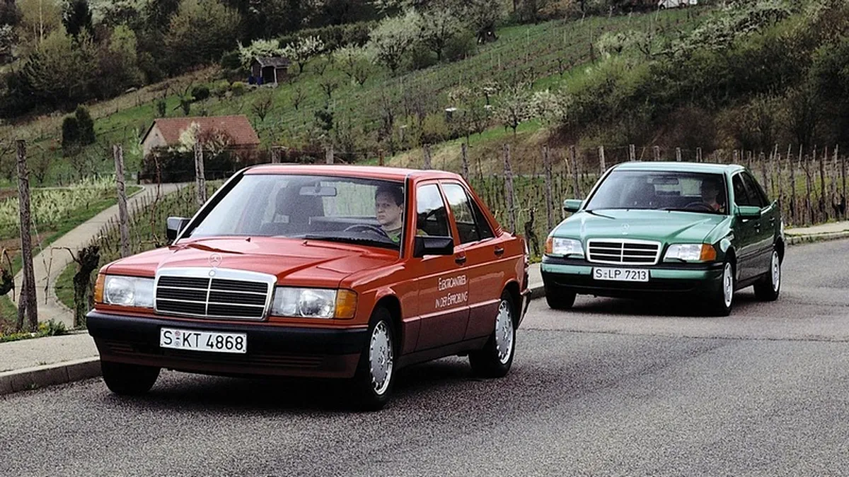 Mercedes-Benz a construit maşini electrice în urmă cu 20 de ani