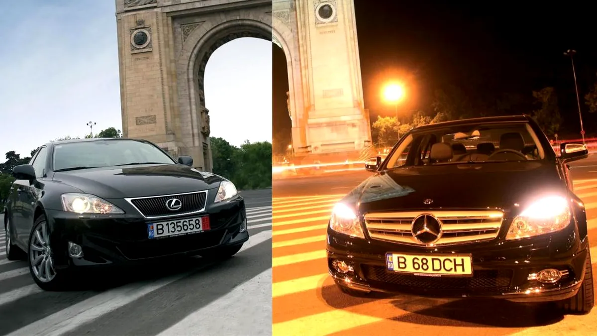 Mercedes Benz C-Klasse vs Lexus IS