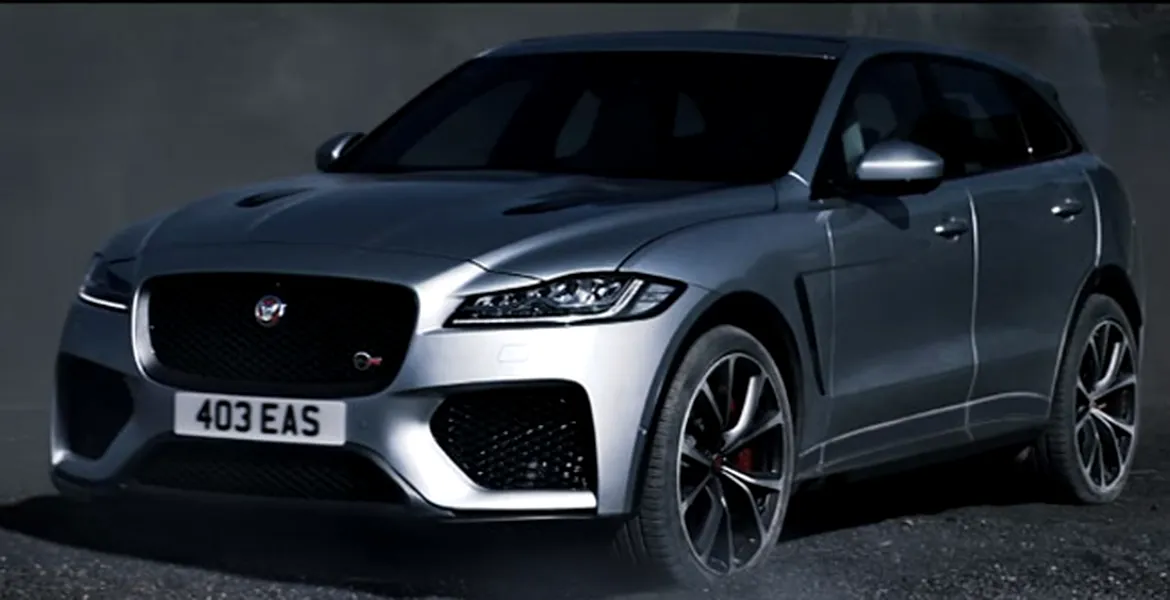 Acesta este clipul în care noul Jaguar F-Pace SVR ne arată cât de mortal poate să muşte – VIDEO