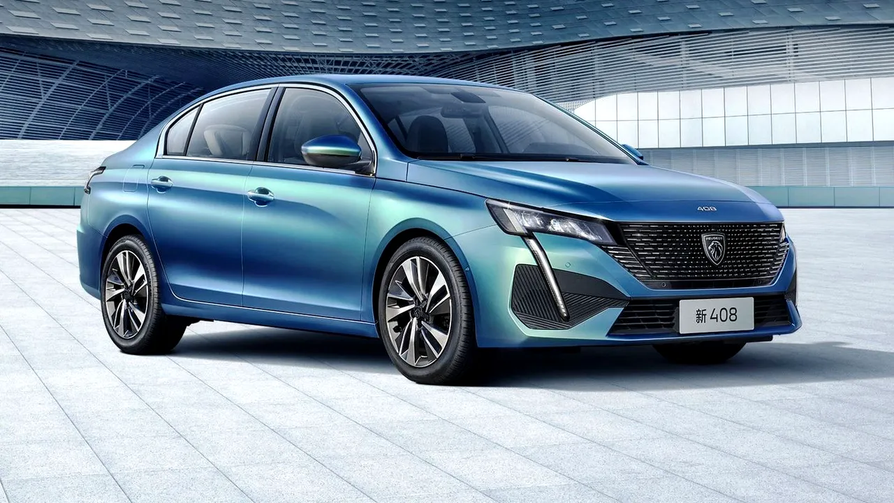 Peugeot a lansat noul model 408 în fapt versiunea sedan a actualului 308 