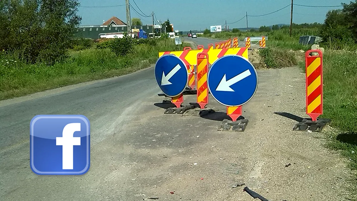 Drumul din România care e atât de prost încât are pagină de Facebook