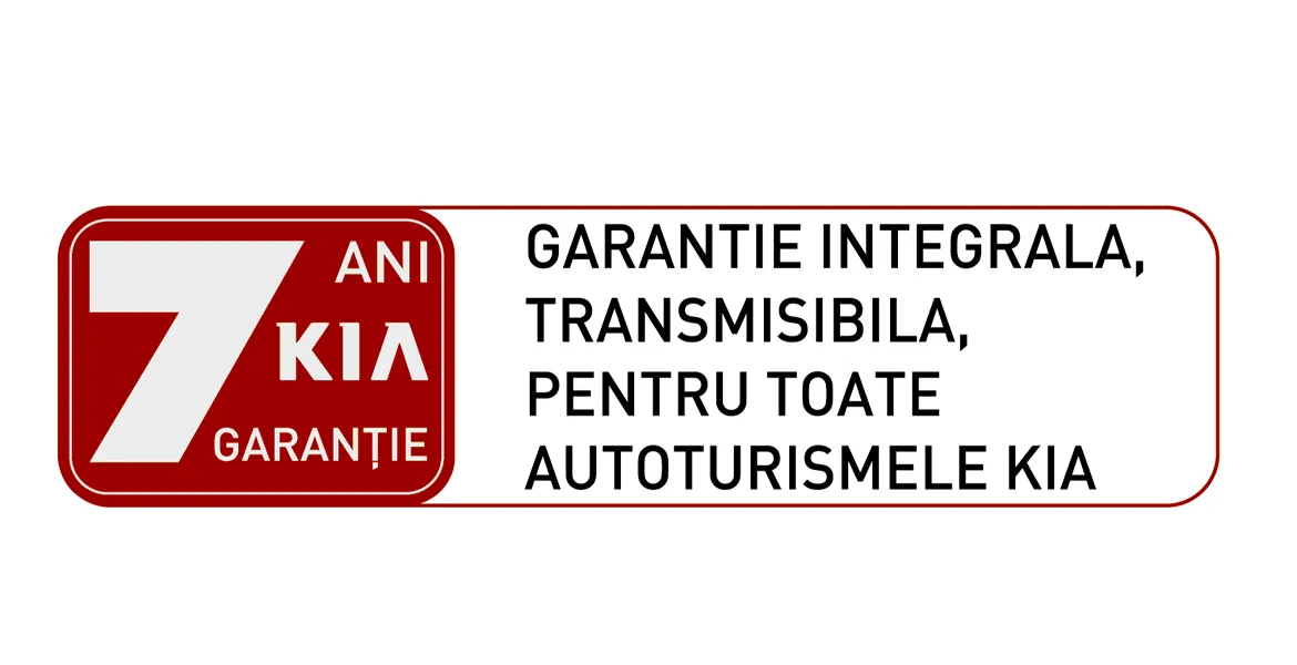 7ani garanţie pentru toate modelele Kia