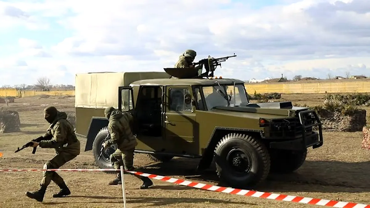 Humvee-ul de Transnistria, inspirat de faimosul vehicul de luptă american