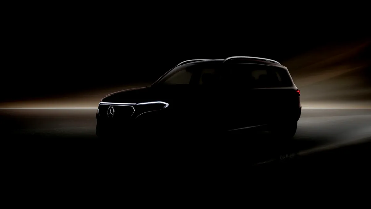 Mercedes-EQ lansează EQB, cel mai frumos SUV electric - TEASER FOTO