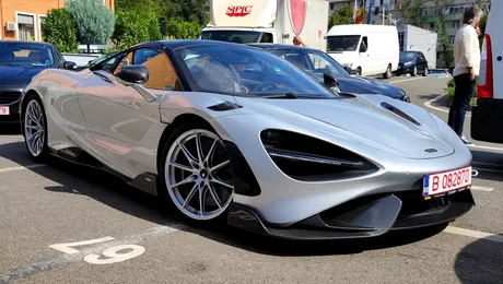 Peste 360.000 de euro, în vizită la RAR. McLaren 765 LT a impresionat personalul – FOTO